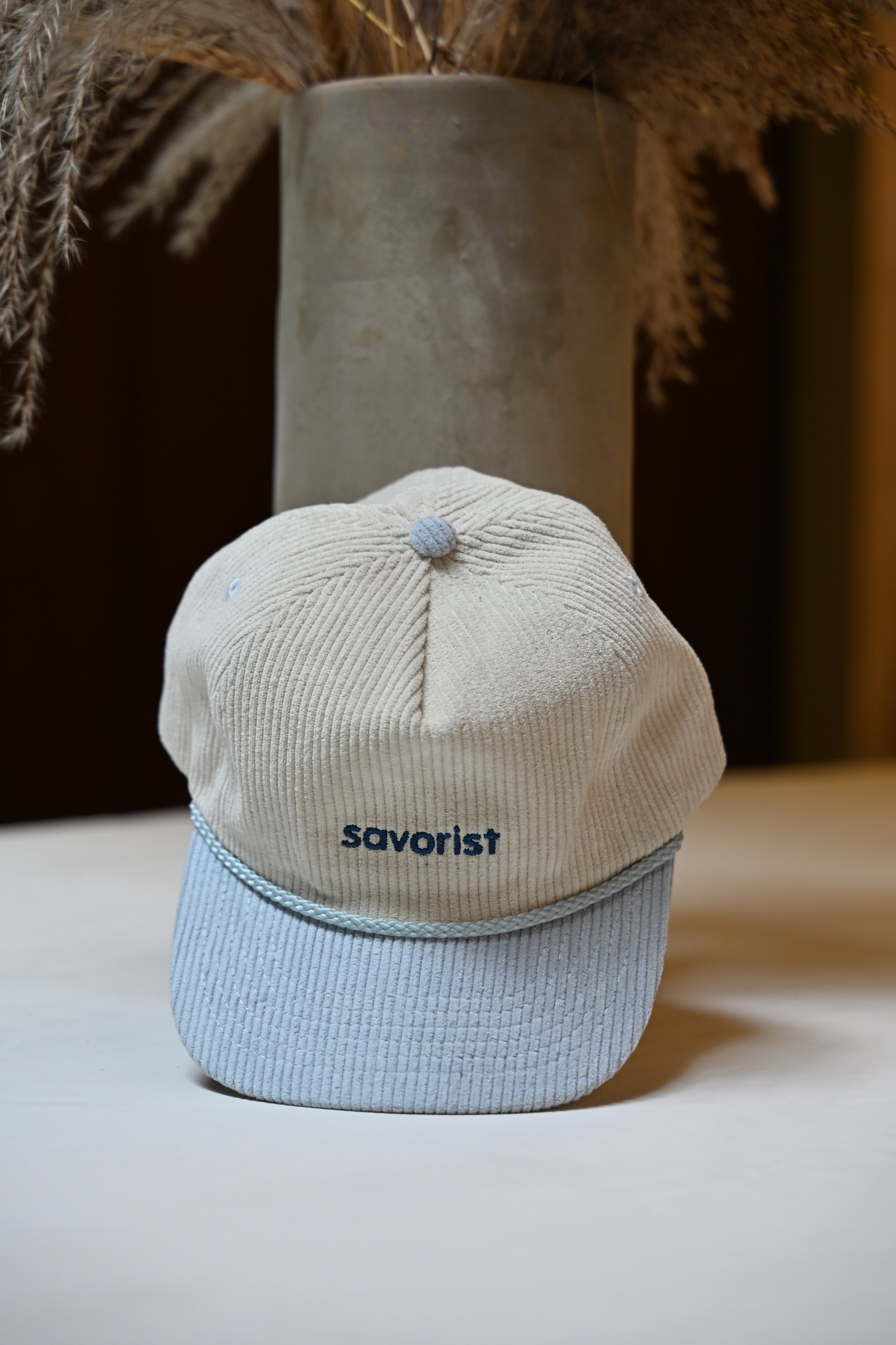 The Savorist Hat — Desert Beige Corduroy · Yeri x Snag Collective