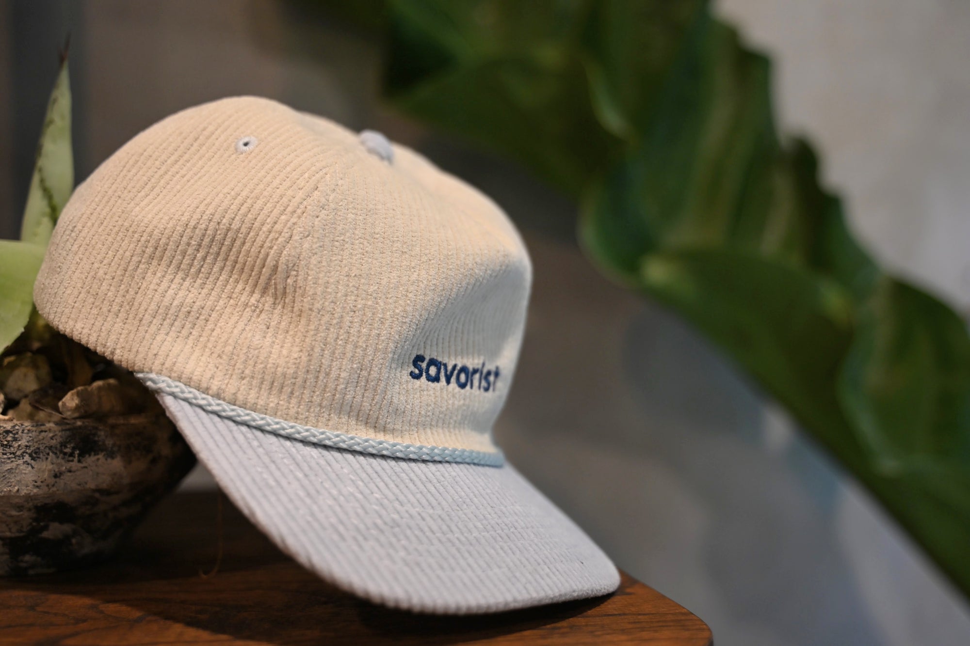 The Savorist Hat — Desert Beige Corduroy · Yeri x Snag Collective