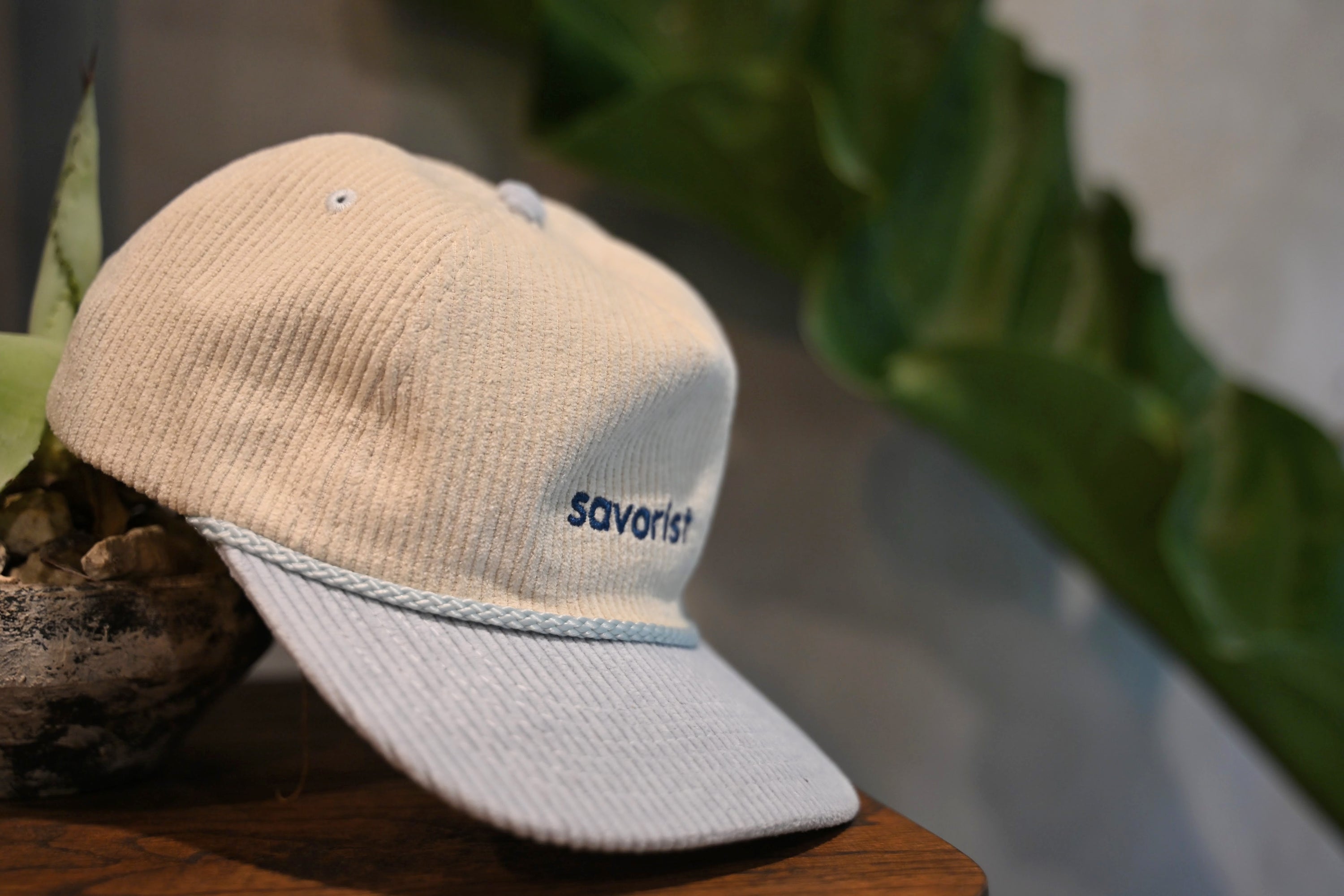 The Savorist Hat — Desert Beige Corduroy · Yeri x Snag Collective