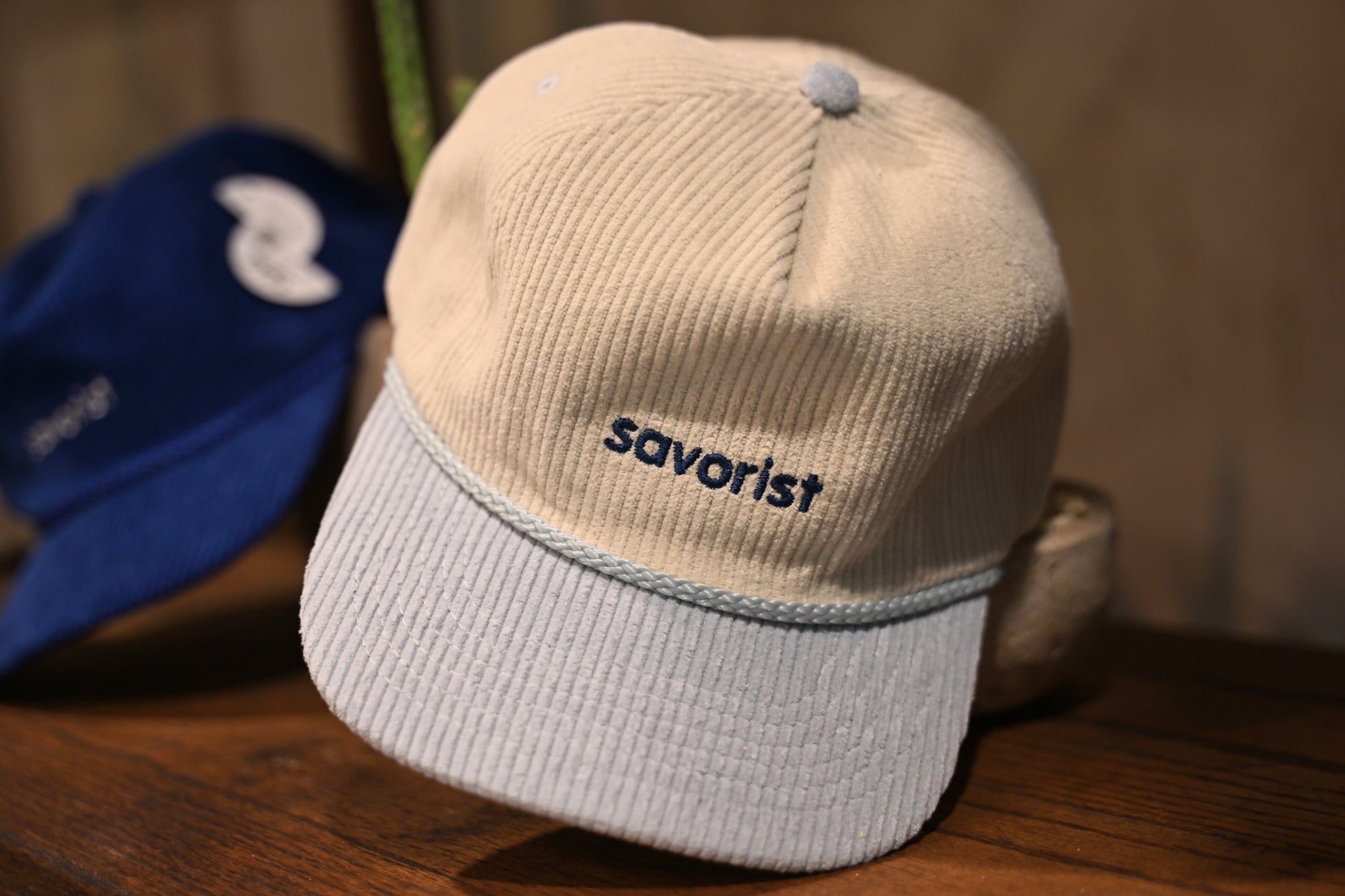 The Savorist Hat — Desert Beige Corduroy · Yeri x Snag Collective