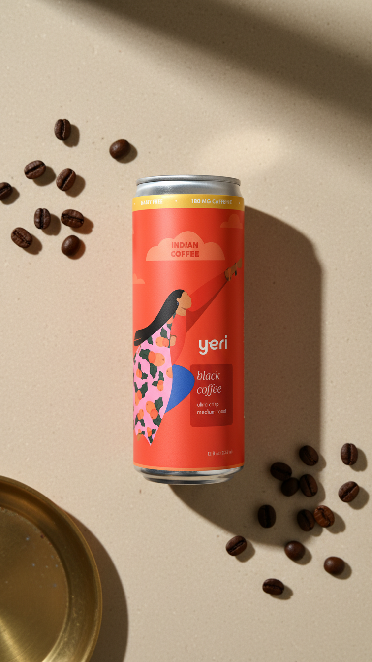 Black Coffee RTD — Single-Origin Indian Specialty Brew