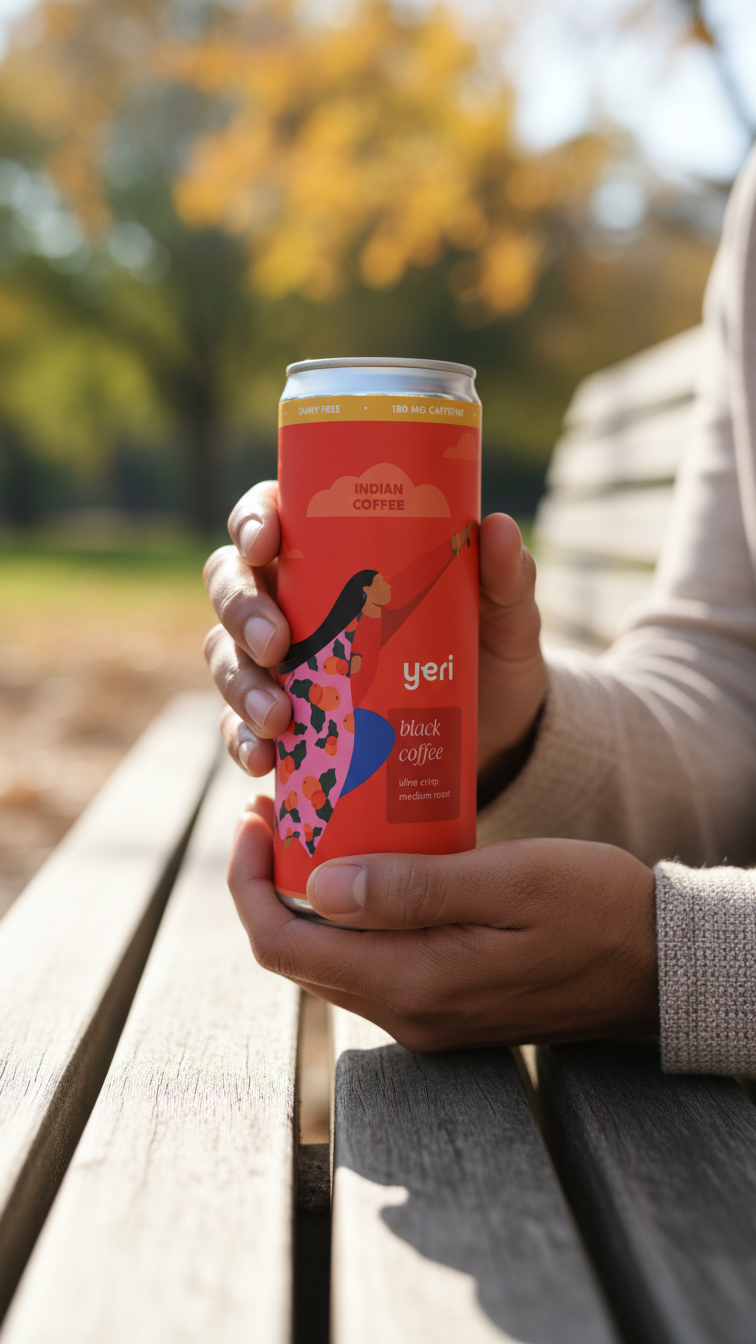 Black Coffee RTD — Single-Origin Indian Specialty Brew