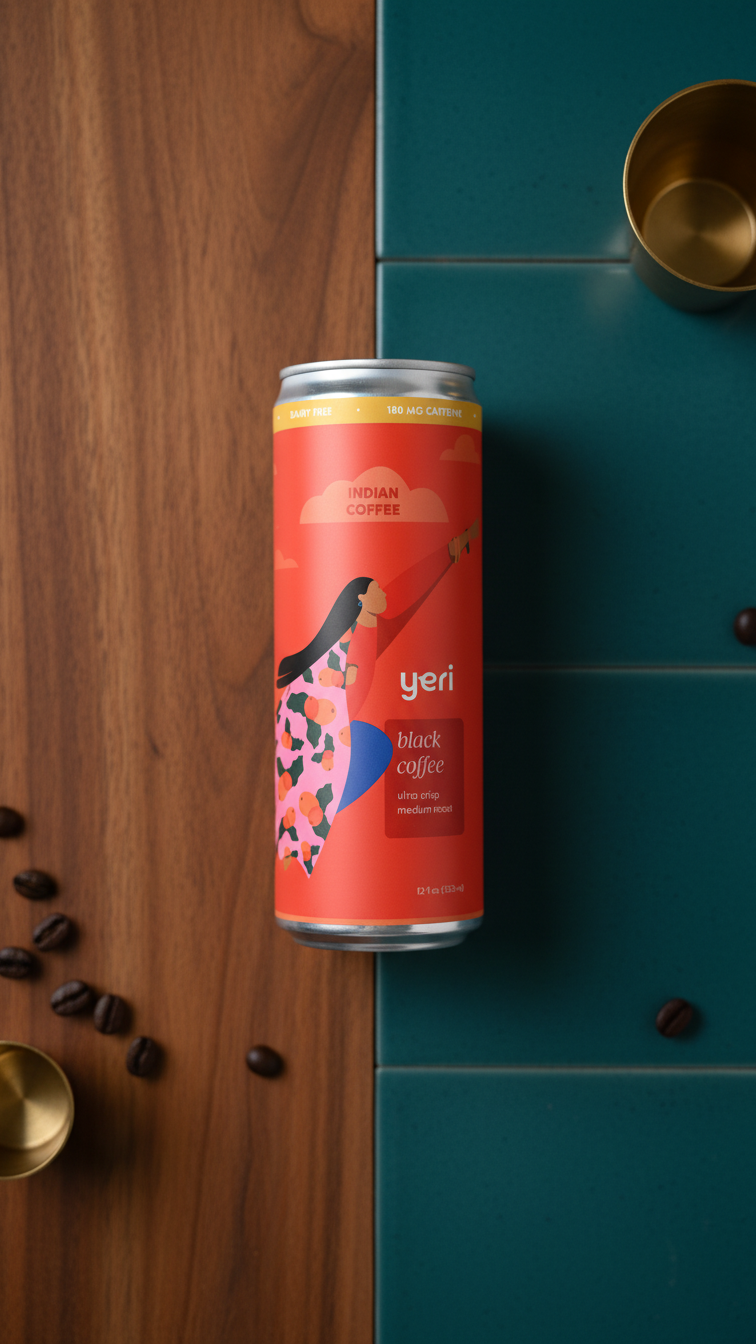 Black Coffee RTD — Single-Origin Indian Specialty Brew