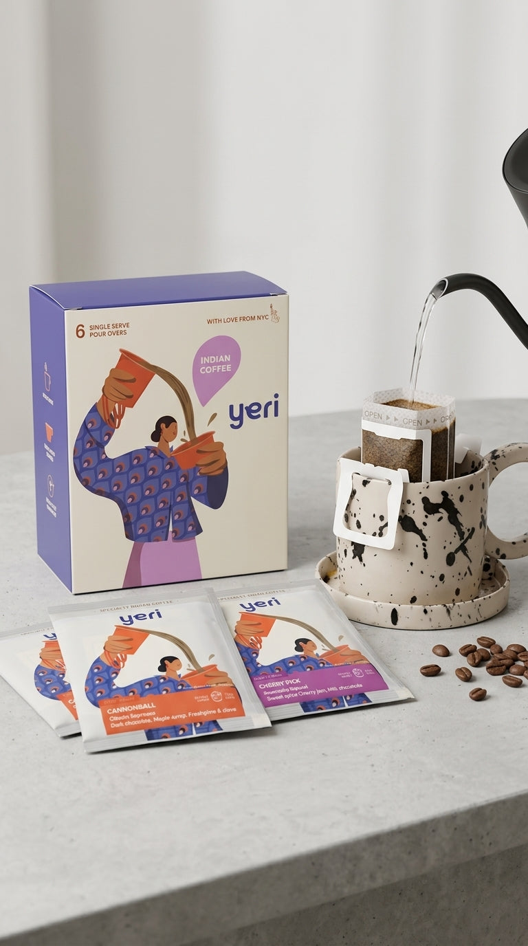 Single Serve Pour Over — 6-Pack · No Equipment Needed