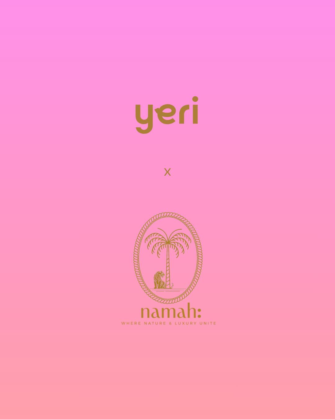 Aranyam Brass Tumbler and Coaster  Yeri x Namah